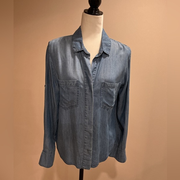 Chelsea and violet denim shirt - Picture 1 of 5